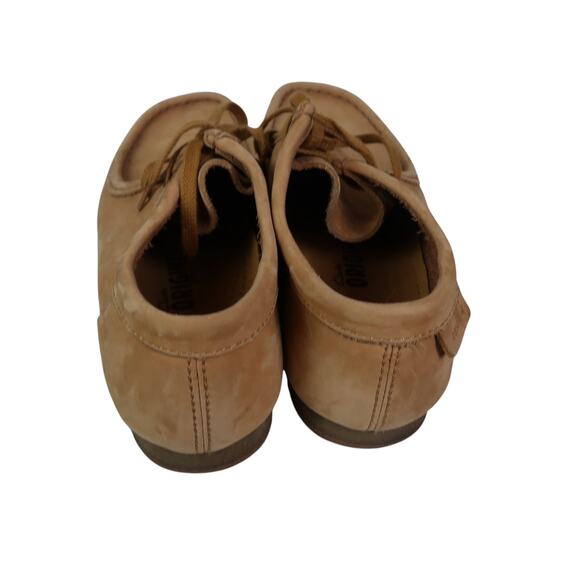 Clarks Shacre II Run Shoes Dark Tan Suede Leather Lace-Up Mens 7.5 main image 5